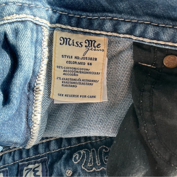Miss Me Womens Boot Cut Jeans - Size 32 - Picture 6 of 16